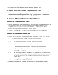 The Charleston Principles: Guidelines on Charitable Solicitations Using the Internet, Page 3