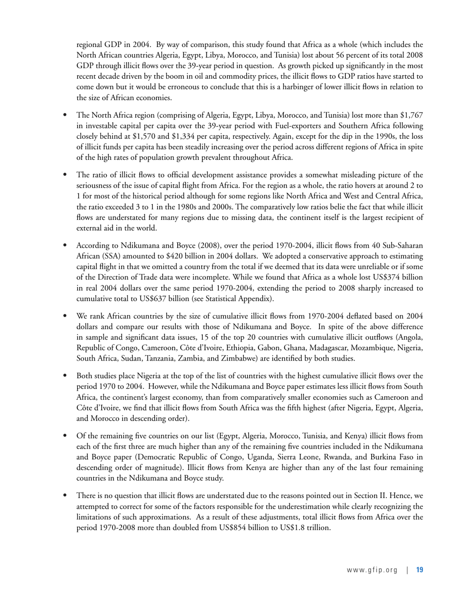 Illicit Financial Flows From Africa: Hidden Resource for Development, Page 23