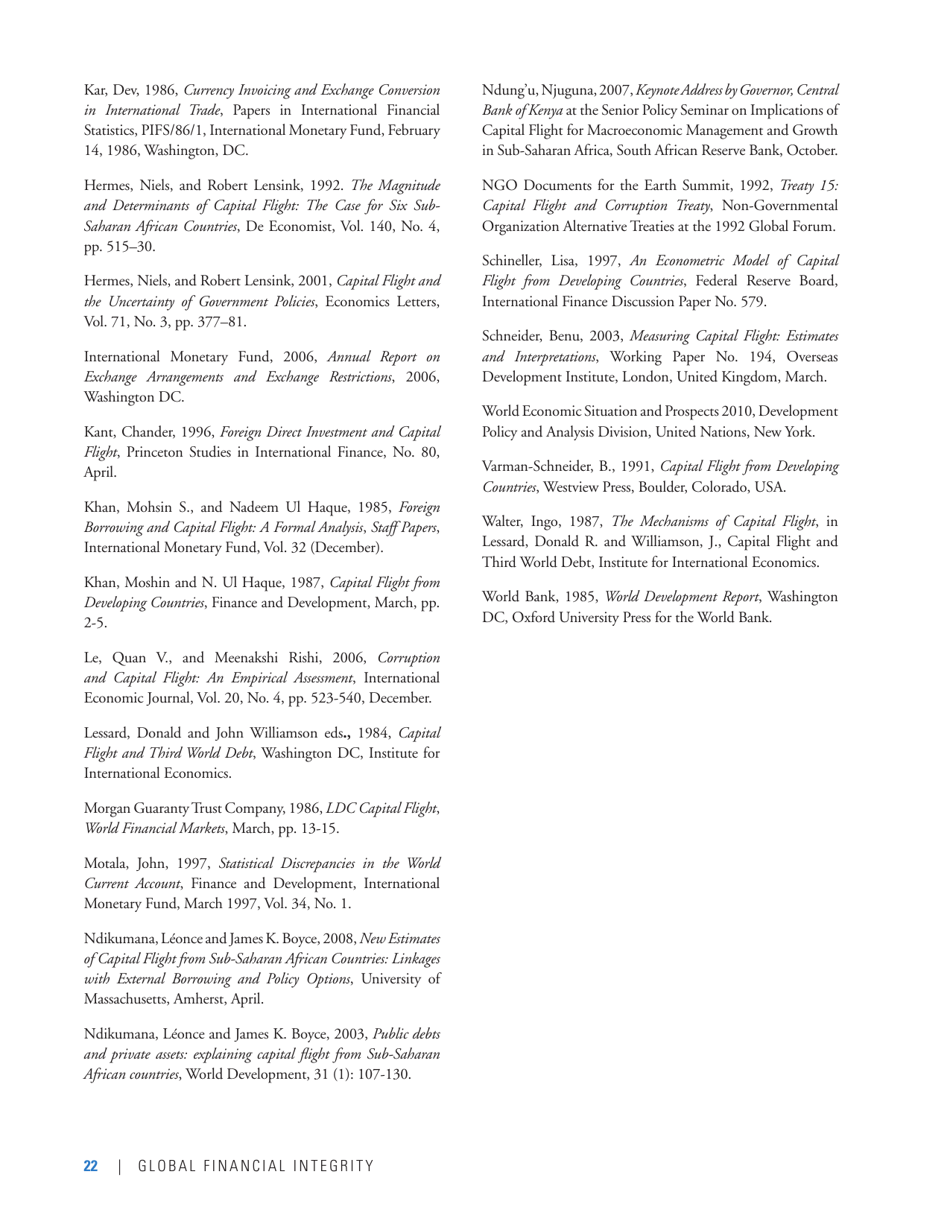 Illicit Financial Flows From Africa: Hidden Resource for Development, Page 26