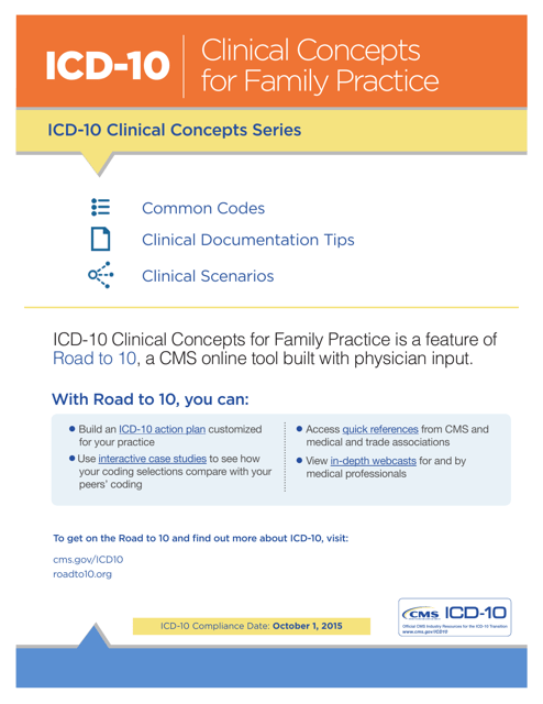 Icd-10 - Clinical Concepts for Family Practice