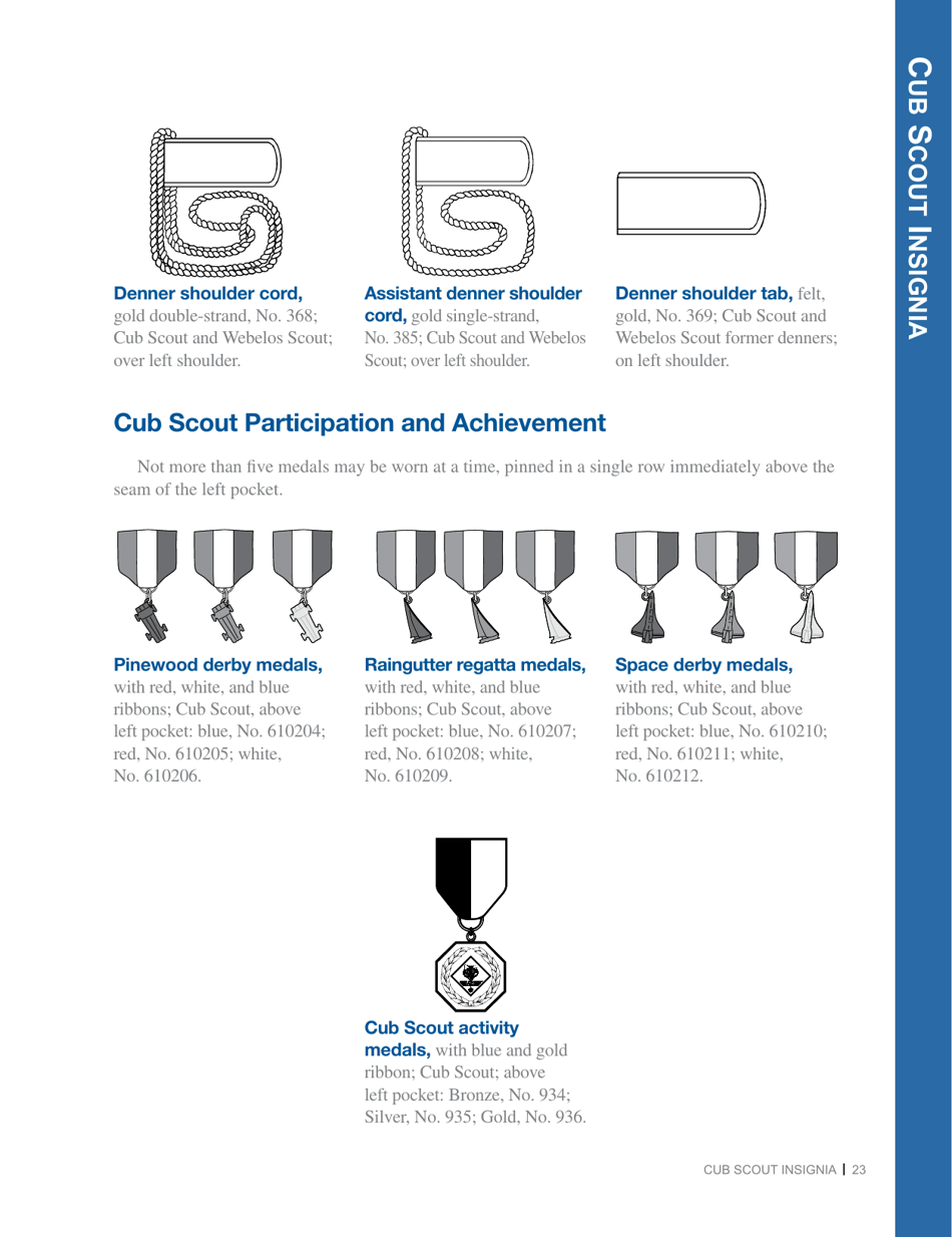 Cub Scout Insignia - Boy Scouts of America, Page 9