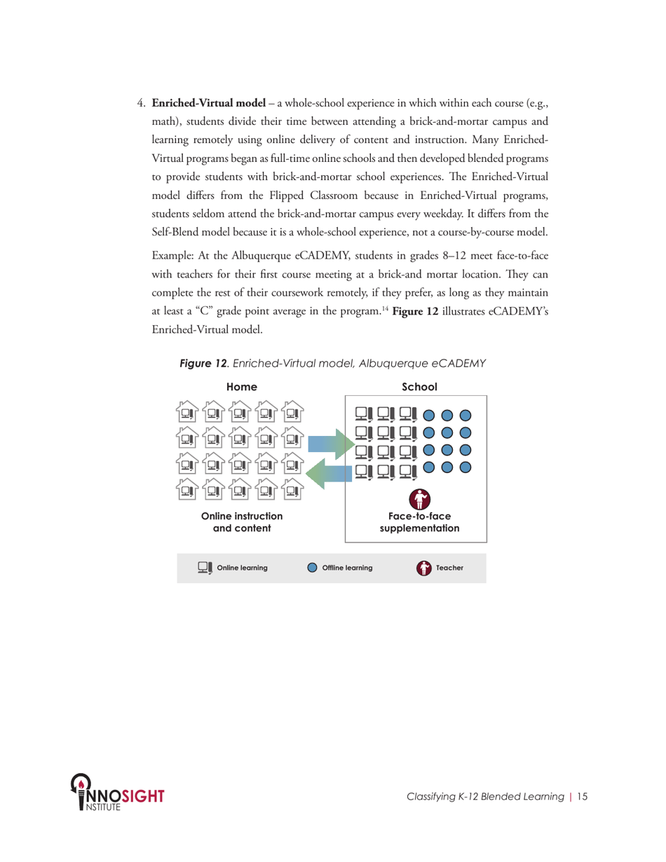 Classifying K12 Blended Learning - Innosight Institute, Page 17