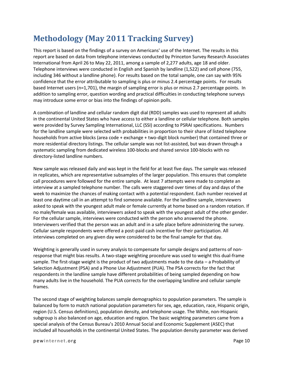 Search and Email Still Top the List of Most Popular Online Activities - Pew Research Center, Page 10