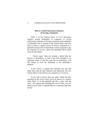 Amendments to Federal Rules of Civil Procedure, Page 11