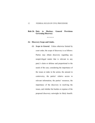 Amendments to Federal Rules of Civil Procedure, Page 15