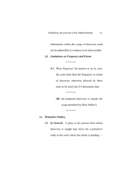 Amendments to Federal Rules of Civil Procedure, Page 16