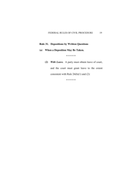 Amendments to Federal Rules of Civil Procedure, Page 22