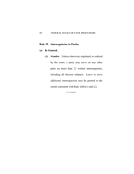 Amendments to Federal Rules of Civil Procedure, Page 23
