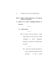 Amendments to Federal Rules of Civil Procedure, Page 27
