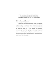 Amendments to Federal Rules of Civil Procedure, Page 4