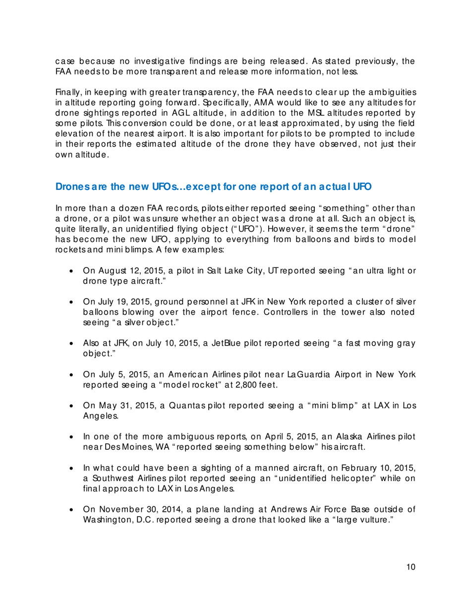 A Closer Look at the FAAs Drone Data - Academy of Model Aeronautics, Page 10