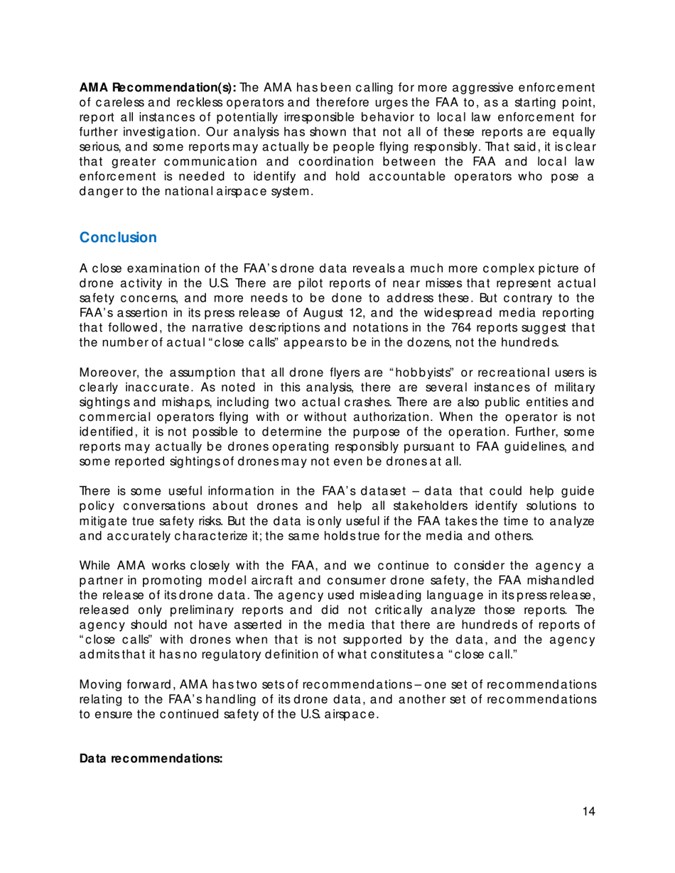 A Closer Look at the FAAs Drone Data - Academy of Model Aeronautics, Page 14