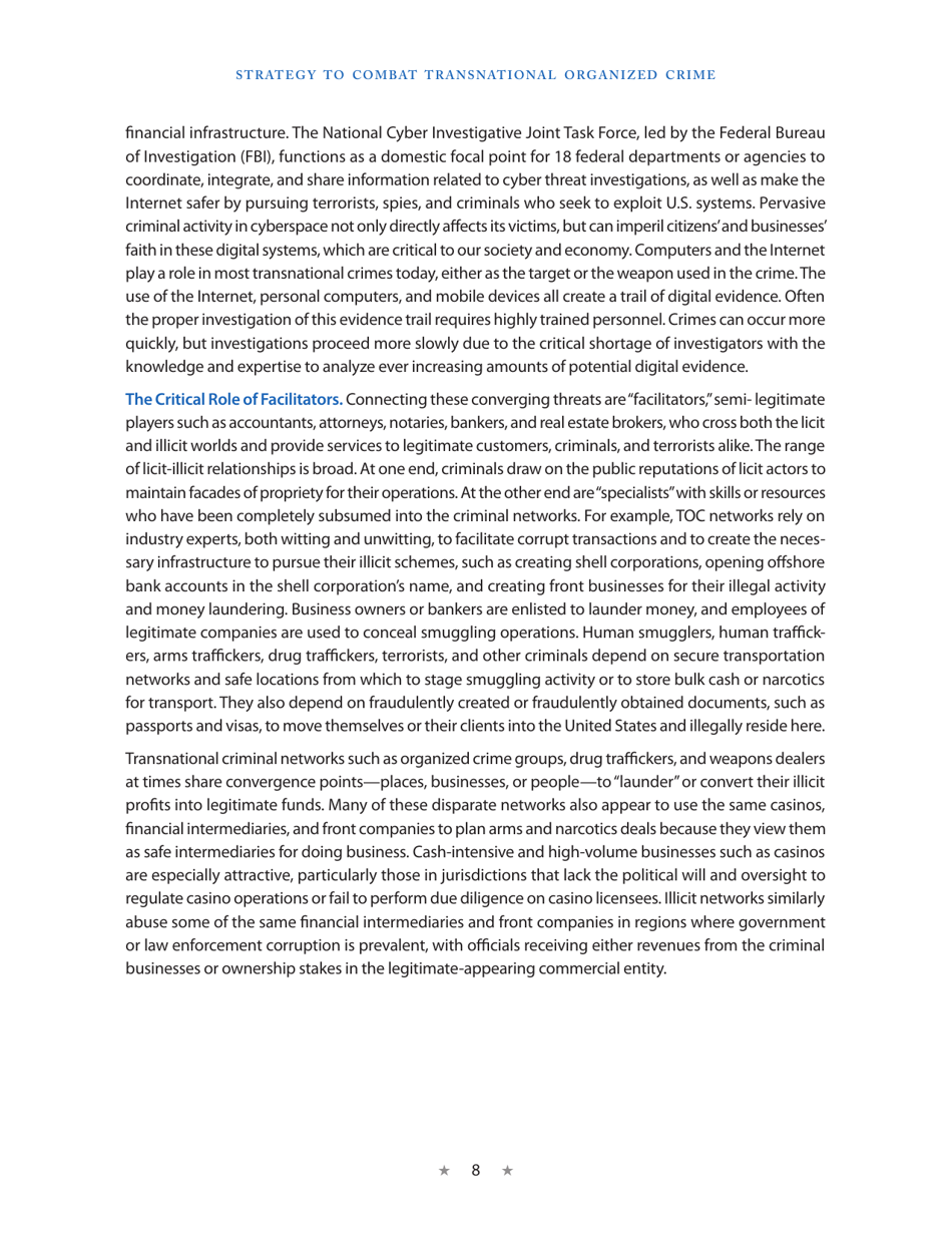 Strategy to Combat Transnational Organized Crime, Page 16