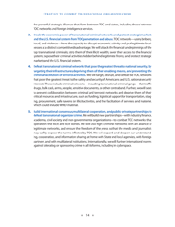 Strategy to Combat Transnational Organized Crime, Page 22
