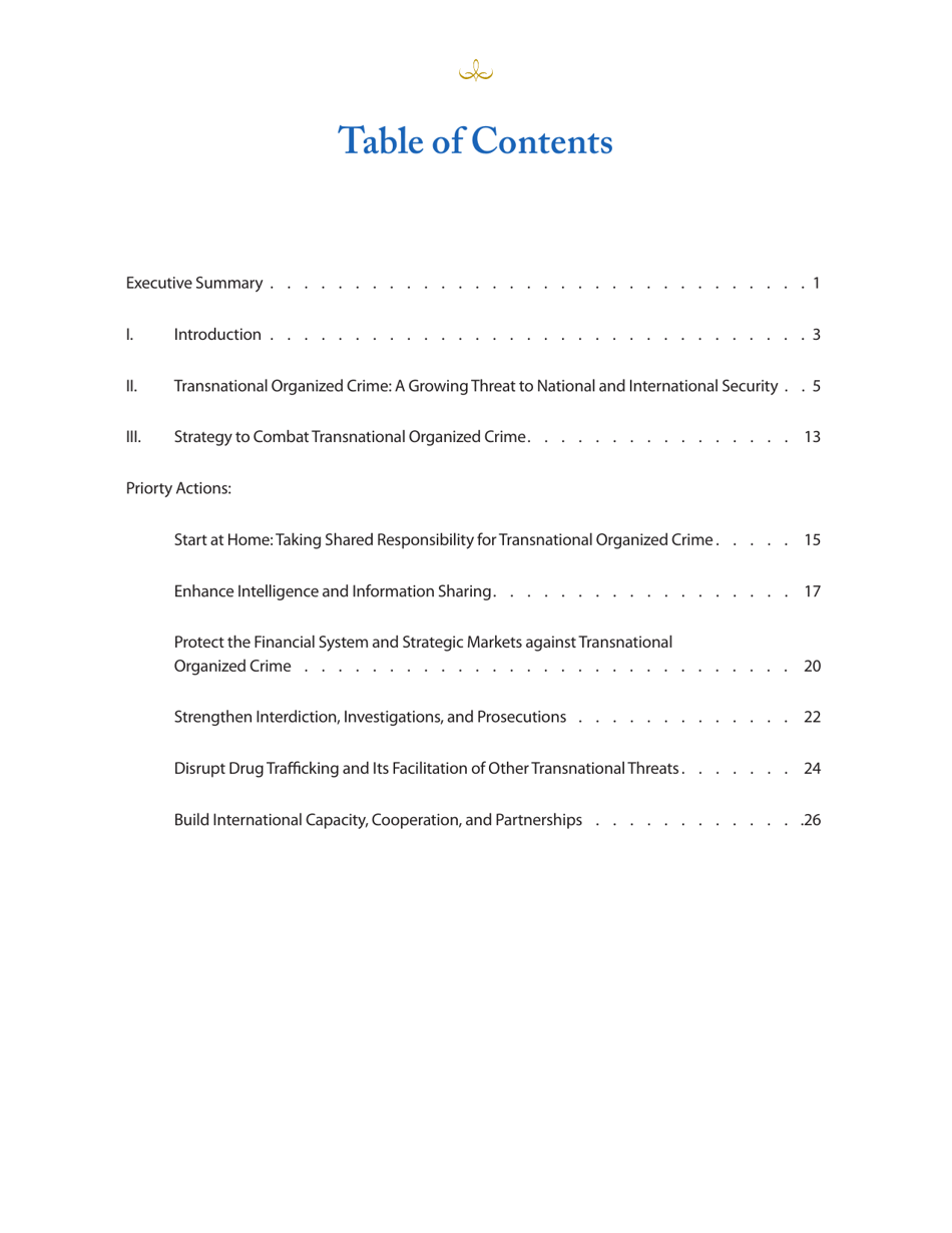 Strategy to Combat Transnational Organized Crime, Page 7