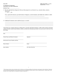 Form MCSA-5870 Insulin-Treated Diabetes Mellitus Assessment Form, Page 4