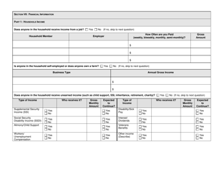 Form DCF-F-DWSP2471 Wisconsin Works (W-2) and Related Programs Application - Wisconsin, Page 4