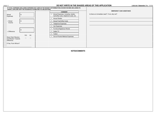 Form LDSS-2921 Application for Certain Benefits and Services - New York, Page 18
