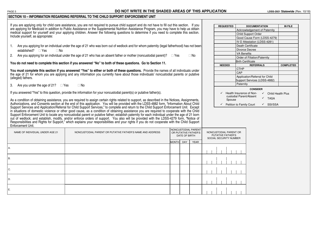Form LDSS-2921 Application for Certain Benefits and Services - New York, Page 6