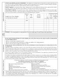 Form DHR-FAD690 Application for Assistance - Alabama, Page 2