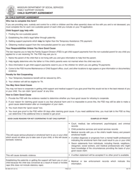 Form 886-4573 Application for Temporary Assistance Cash Benefits - Missouri, Page 23
