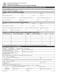 Form 886-4573 Application for Temporary Assistance Cash Benefits - Missouri, Page 25
