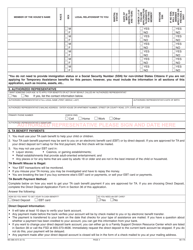 Form 886-4573 Application for Temporary Assistance Cash Benefits - Missouri, Page 4