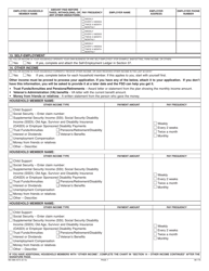Form 886-4573 Application for Temporary Assistance Cash Benefits - Missouri, Page 7