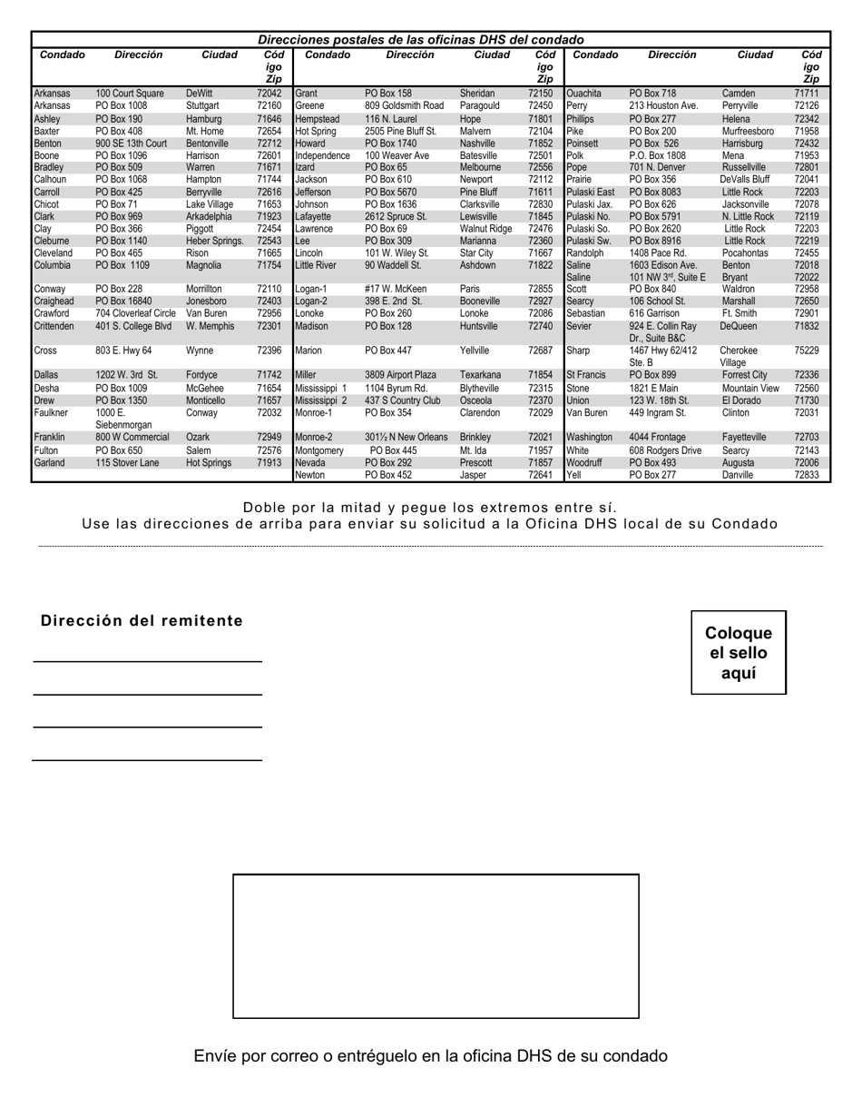 Formulario Dco 215 Fill Out Sign Online And Download Printable Pdf Arkansas Spanish 7170