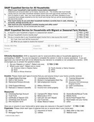 Form DCO-215 Application for Snap and Tea - Arkansas, Page 6