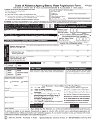 Form DHR-FSP-2116 Food Assistance Application - Alabama, Page 5
