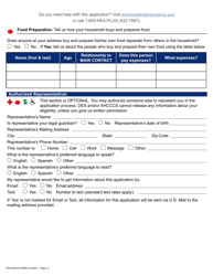 Form FAA-0001A Application for Benefits - Arizona, Page 14