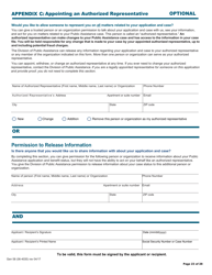Form GEN50C (06-3860) Application for Services - Alaska, Page 23