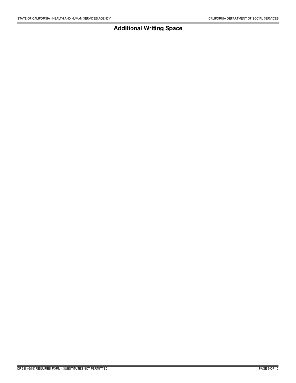 Form CF285 Application for CalFresh Benefits - California, Page 17