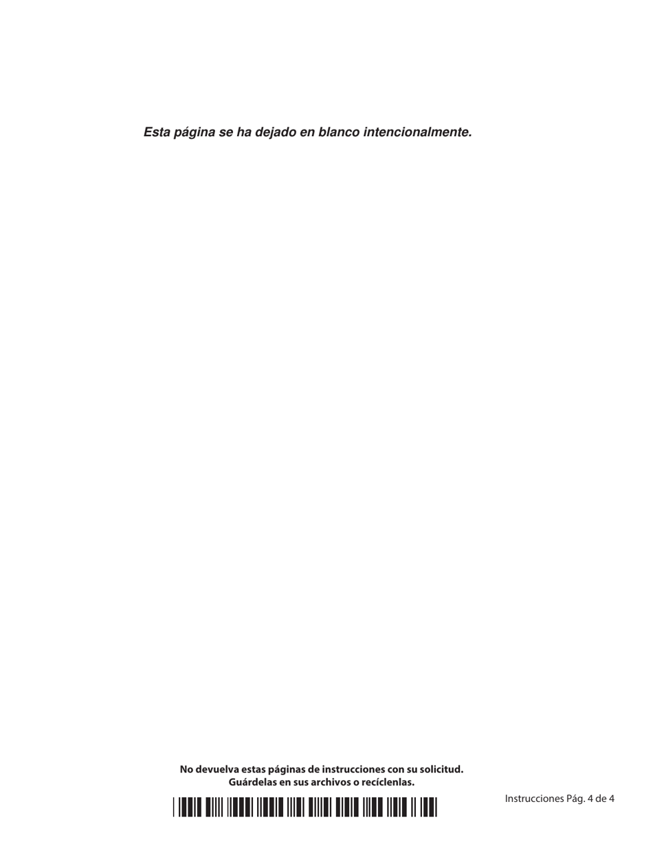 Formulario W-1ES Solicitud De Beneficios - Connecticut (Spanish), Page 4