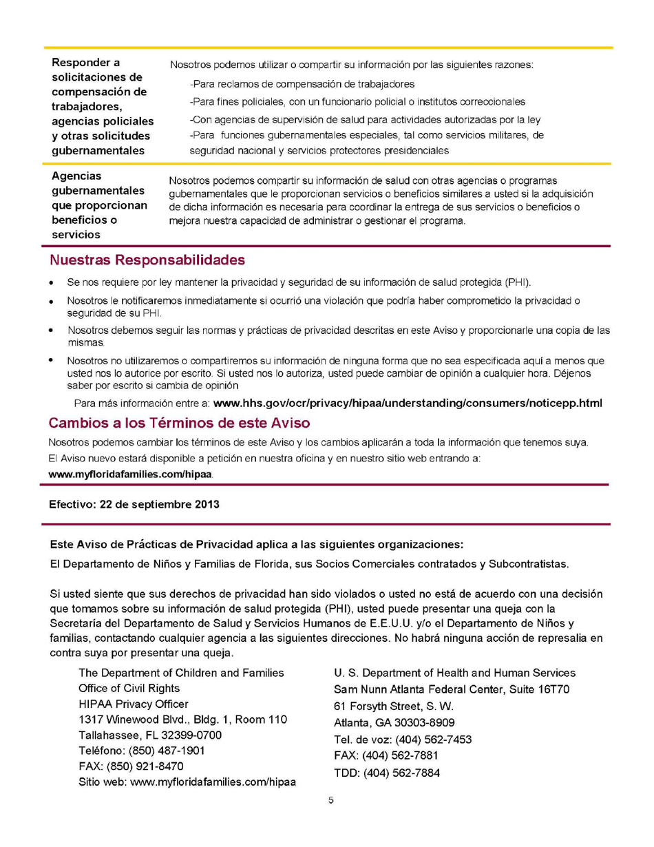 Formulario CF-ES2337S Solicitud De Access Florida - Florida (Spanish), Page 18