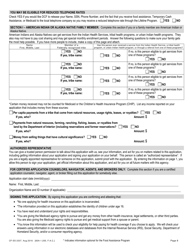 Form CF-ES2337 Access Florida Application - Florida, Page 10
