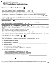 Form IL444-2378B Request for Cash Assistance - Medical Assistance - Supplemental Nutrition Assistance Program (Snap) - Illinois, Page 7