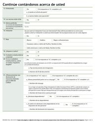 Formulario HW2000S Solicitud De Asistencia - Idaho (Spanish), Page 4