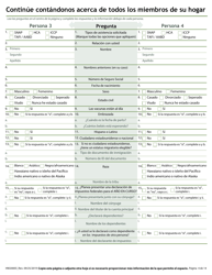 Formulario HW2000S Solicitud De Asistencia - Idaho (Spanish), Page 6