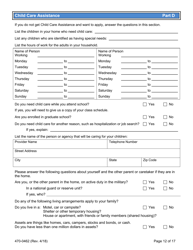 Form 470-0462 Financial Support Application - Iowa, Page 12