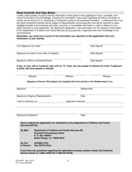 Form OFS4I Application for Assistance - Louisiana, Page 22