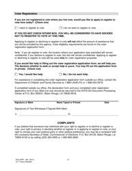 Form OFS4I Application for Assistance - Louisiana, Page 23