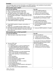 Form OFS4I Application for Assistance - Louisiana, Page 7