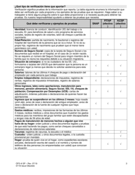 Formulario OFS4I Solicitud De Asistencia - Louisiana (Spanish), Page 3
