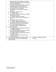 Formulario OFS4I Solicitud De Asistencia - Louisiana (Spanish), Page 8