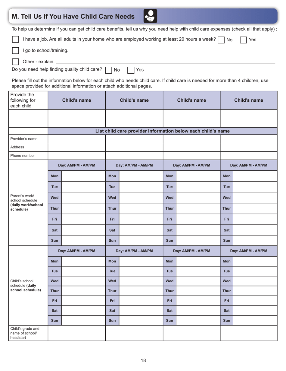 Form ES-3100 Application for Benefits - Kansas, Page 18