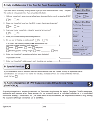 Form ES-3100 Application for Benefits - Kansas, Page 2