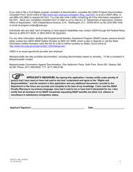 Form SNAPA-1 Supplemental Nutrition Assistance Program Application for Seniors - Massachusetts, Page 10