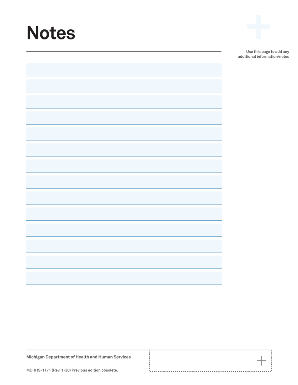 Form MDHHS-1171 Assistance Application - Michigan, Page 10